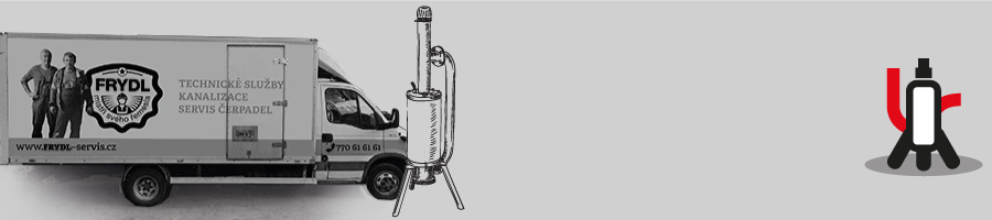 kalovky - čerpadla pro tlakovou kanalizaci